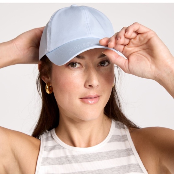 NWT Calia Women’s Ponytail Hat Cap Light Blue OS - Picture 2 of 7